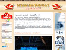 Tablet Screenshot of karnevalsclub-ueckeritz.de